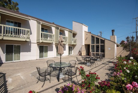 Welcome To the Cannery Row Inn - Patio Area