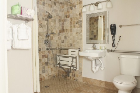 Accessible Private Bathroom