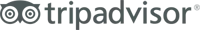 A TripAdvisor logo on a white background, featuring the blue-and-green icon and the word &ldquo;tripadvisor&rdquo; in dark text.